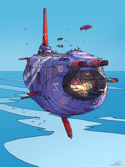 Sparth Spaceship Art Sf Art Art