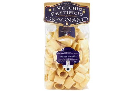 Pasta Di Gragnano Igp Mezzi Paccheri 16x500g Wholesale Delicatezza