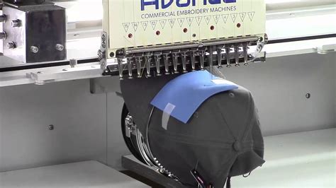 Avancé 1504 Multihead Machine 3D Embroidery on Caps | Hat Embroidery ...