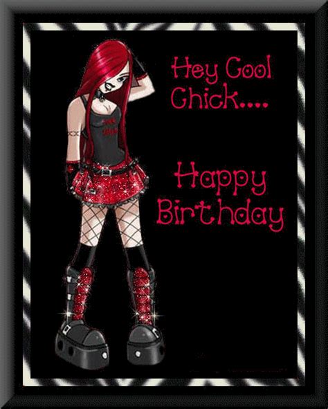 Hey Cool Chick Happy Birthday Facebook Comments And Graphics Hey Cool