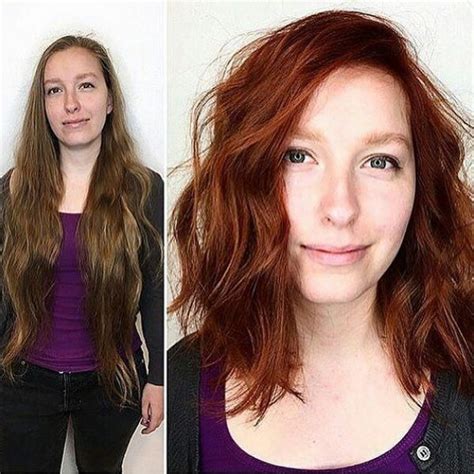 Mind Blowing Hair Transformation Before And After Photos Gallery Hair Transformation Red