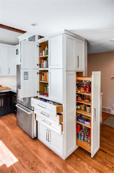 If you have that extra space described above and could really benefit from more shelves, consider shelf risers. Kitchen saving storage solutions - useful ideas for pantry ...