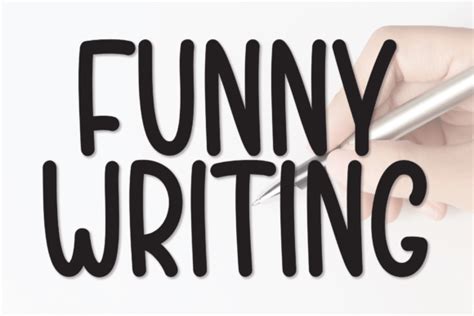 Funny Writing Font By · Creative Fabrica