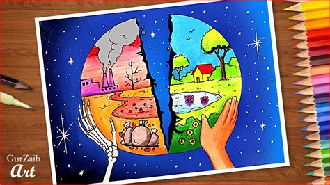 Global Warming Save Nature Drawing Competition What S The Single Biggest Way You Can Make An