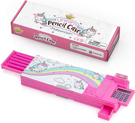 Pop Up Unicorn Pencil Case For Kids Multifunction Stationery Organizer