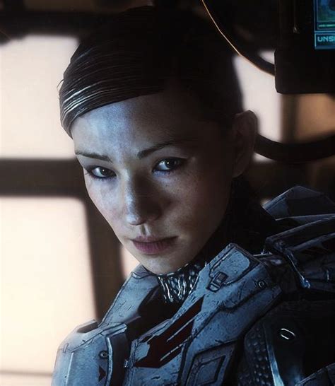 Commander Sarah Palmer Warrior Woman In Halo Armor