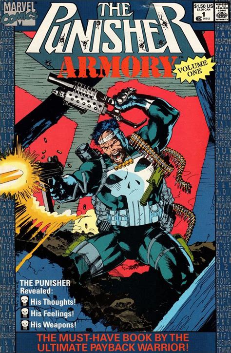 Punisher Armory 1 A Jul 1990 Comic Book By Marvel