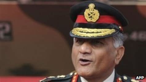 India To Probe Army Chief Bribe Allegation Bbc News