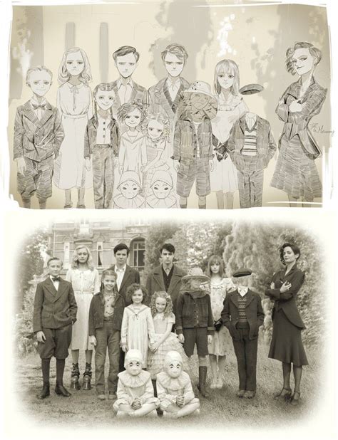 For at least the first hour, perhaps a bit more, tim burton seems well on his way to making one of his best films in miss peregrine's home for peculiar children. Image result for peculiar children fan art | Crianças ...