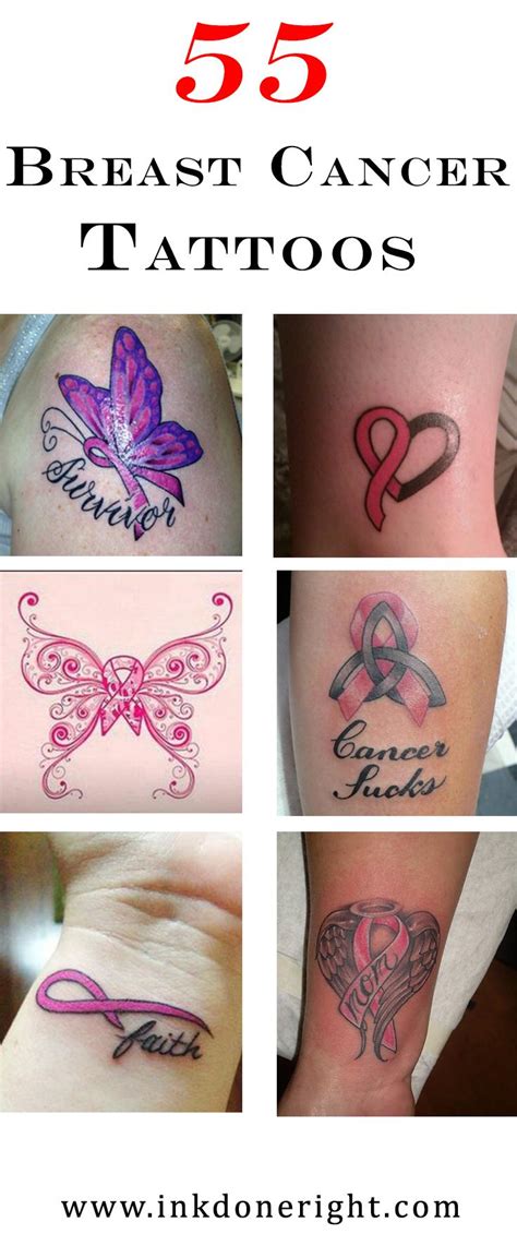 Aggregate 59 Breast Cancer Tattoo Super Hot Incdgdbentre
