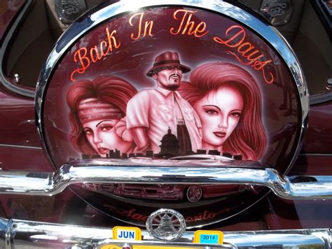 Lowrider Art Car Mural Back In The Days Mural Painting Car Painting