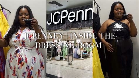 jcpenney inside the dressing room plus size come shop with me prabal gurung jcpenney youtube