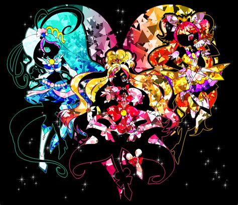 Amanogawa Kirara Haruno Haruka Kaidou Minami Cure Twinkle Cure Flora And 1 More Precure