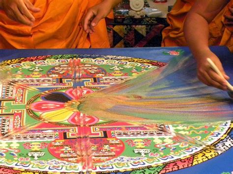 Sand Mandala The Tibetan Art Of Intricate Sand Paintings Amusing Planet