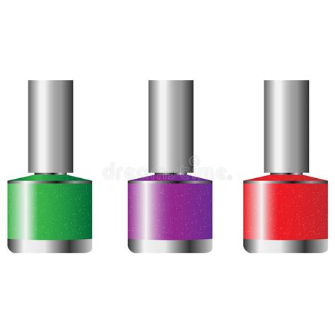 Three Colors Nail Design Stock Illustrations 49 Three Colors Nail