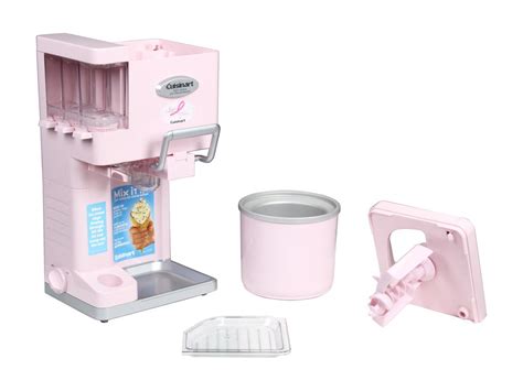 Cuisinart Ice 45pk Mix It In Soft Serve Ice Cream Maker Pink