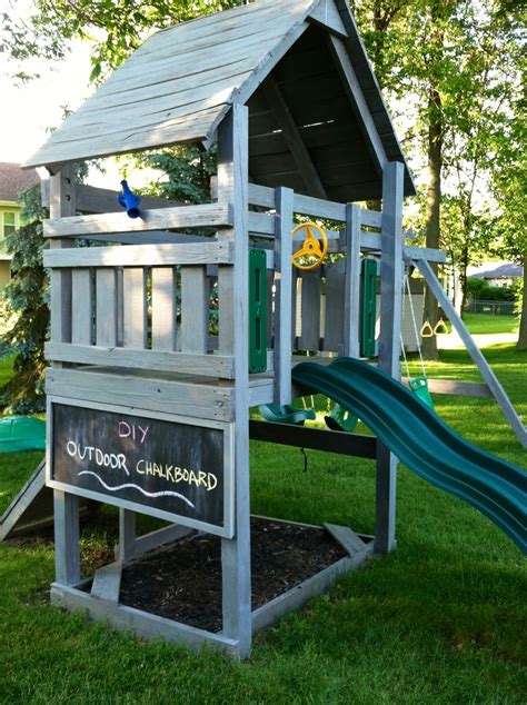 A wide variety of backyard fort options are available to you, such as type. Eleanor Olander: This is me...: DIY Outdoor Chalkboard