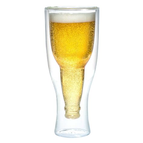 Avanti Top Up Double Wall Beer Glass 400ml