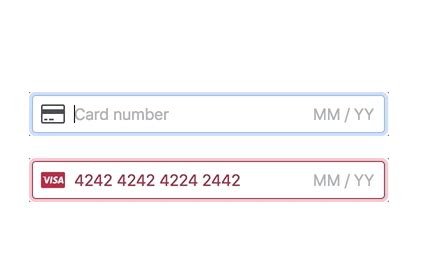 Vue js credit card payment. A fancy Vue credit card field that mimics Stripe.js and is ...