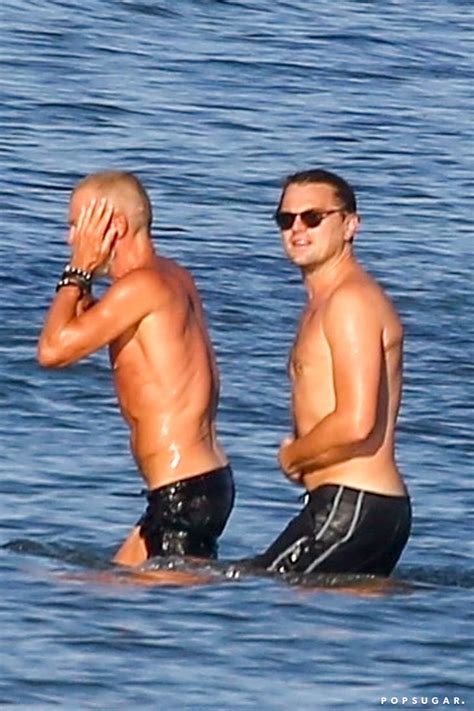 Leonardo Dicaprio Shirtless In Malibu Photos September Popsugar Celebrity Photo