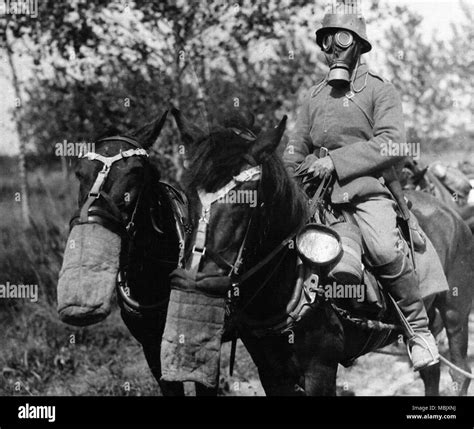 Germans Gas Masks Wwi Hi Res Stock Photography And Images Alamy