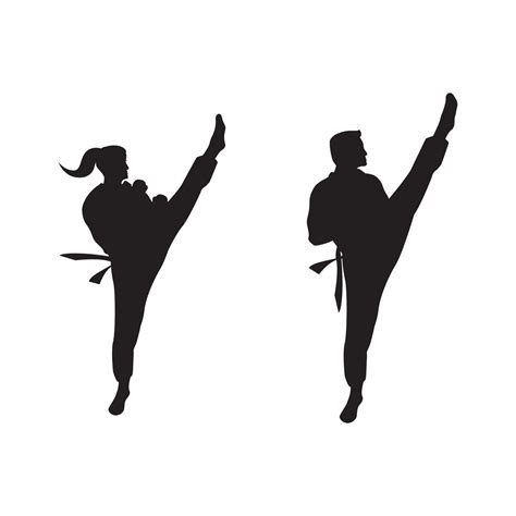 Diseño De Icono De Vector De Taekwondo 14172424 Vector En Vecteezy