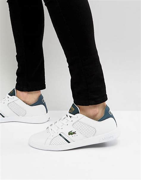 Lacoste Novas Sneakers In White Asos