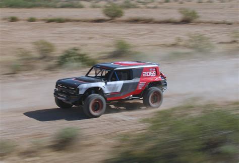 Ford Bronco R Racing Prototype Previews Upcoming Suv Carbuzz