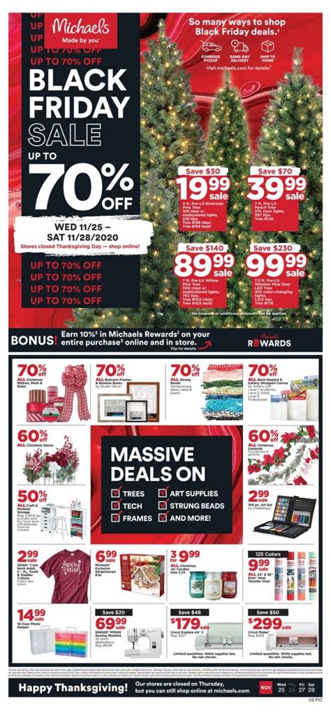 What Time Can You Shop Online Black Friday - Michaels Black Friday Ad 2020