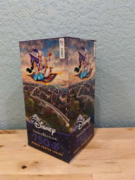 Ceaco Thomas Kinkade Disney Aladdin 750 Piece Puzzle New Sealed Ebay