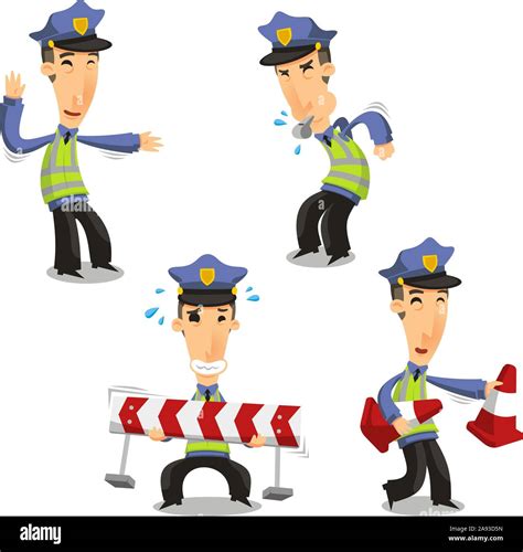 Indian Traffic Police Clipart