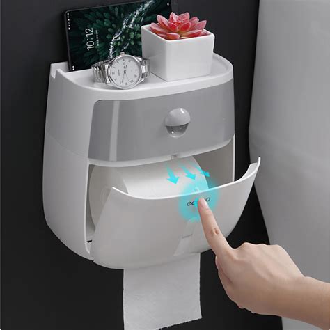 Maybe you would like to learn more about one of these? Ecoco double layer toilet paper holder waterproof tissue ...