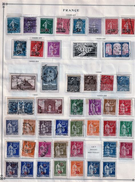 France My Classic Postage Stamp Collection 1849 1940 In 2020