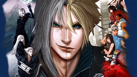 Character galleries from final fantasy vii. Wallpaper : Final Fantasy VII, video games, Sephiroth ...