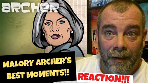 Archer The Best Of Archer Malory Reaction Youtube