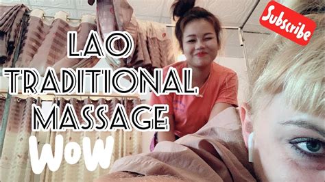 Traditional Lao Massage Youtube