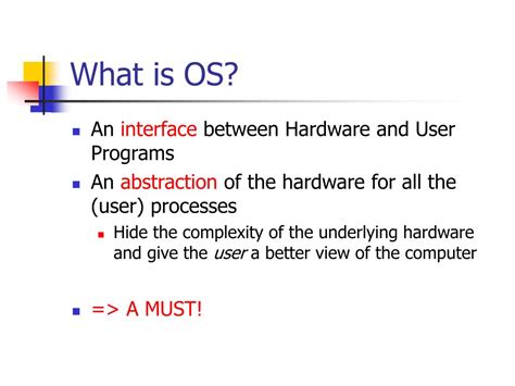 Ppt Introduction To Basic Os Concepts Powerpoint Presentation Free