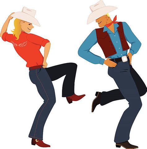Line Dancing Illustrations Royalty Free Vector Graphics And Clip Art