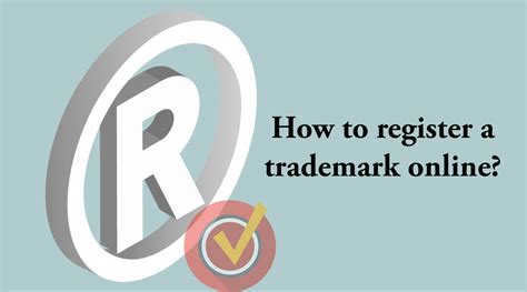 How To Register A Trademark Online