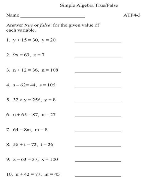 These maths class 10 solutions are prepared by our experts who are experienced and well qualified who have prepared step by step ncert class ncert class 10 maths textbook is one of the key through which you can check your understanding about the chapter. 10th Grade Algebra Practice Worksheets