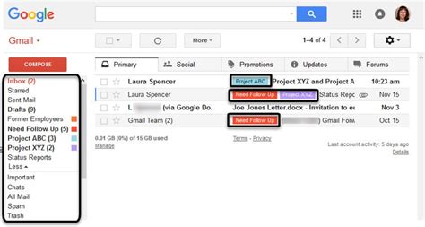 Gmail Organize Your Inbox With Labels And Categories Organization