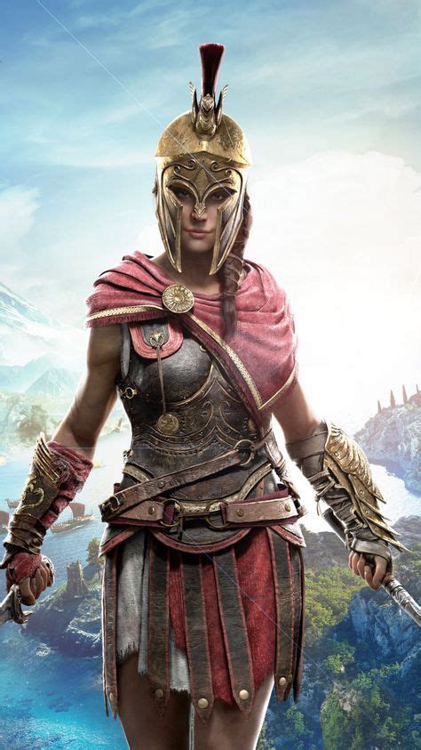 beautiful warrior assassin s creed odyssey 2018 kassandra wallpaper assassins creed art