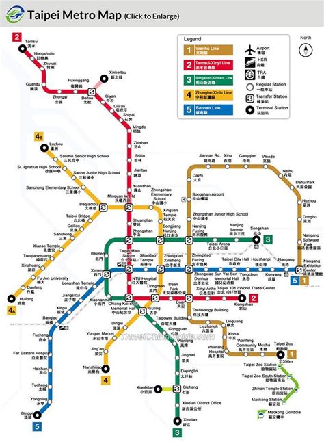 Taipei Metro Map Taipei Metro Metro Map Taipei