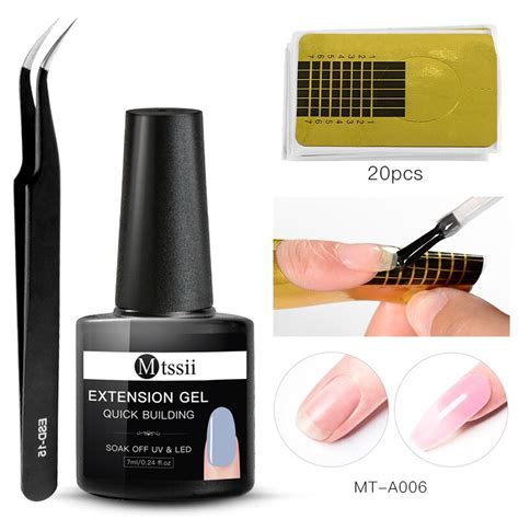 Mtssii Ml Acrylic Poly Extension Nail Gel Quick Building Gel Polish