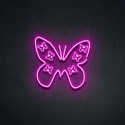 Butterfly Neon Sign Neon Signs Pink Neon Sign Wallpaper Iphone Neon