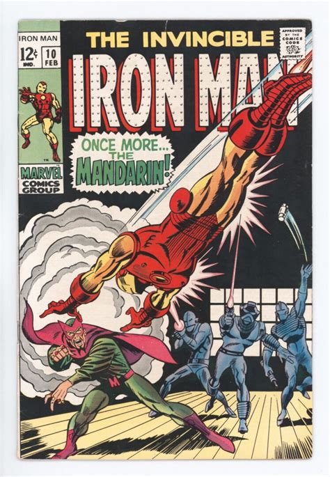 Iron Man 10 Vg Androids Amazing Comics