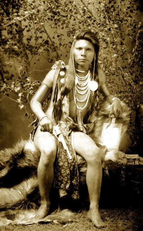 Shoshone Warrior Native American Men Native American History Native