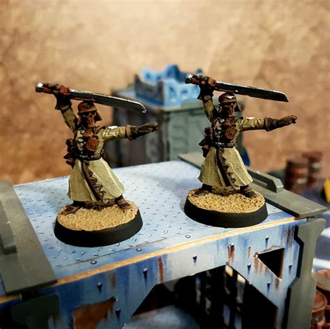 Imperial Guard Steel Legion Lieutenant 2 Jade Gaming News