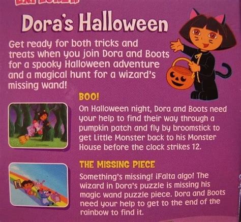 Nick Jr Dora The Explorer Doras Halloween Vhs Video Ebay 1456 The Best Porn Website