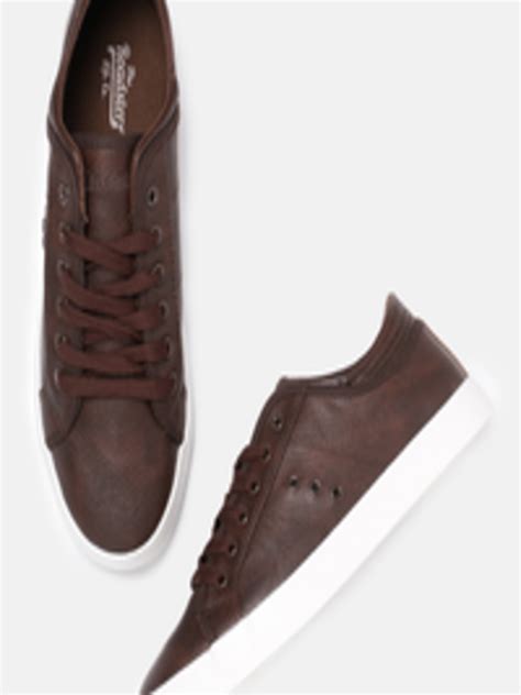 Buy Roadster Men Brown Sneakers Casual Shoes For Men 4336872 Myntra